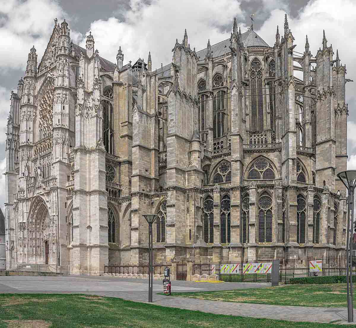 medieval catholic cathedral france