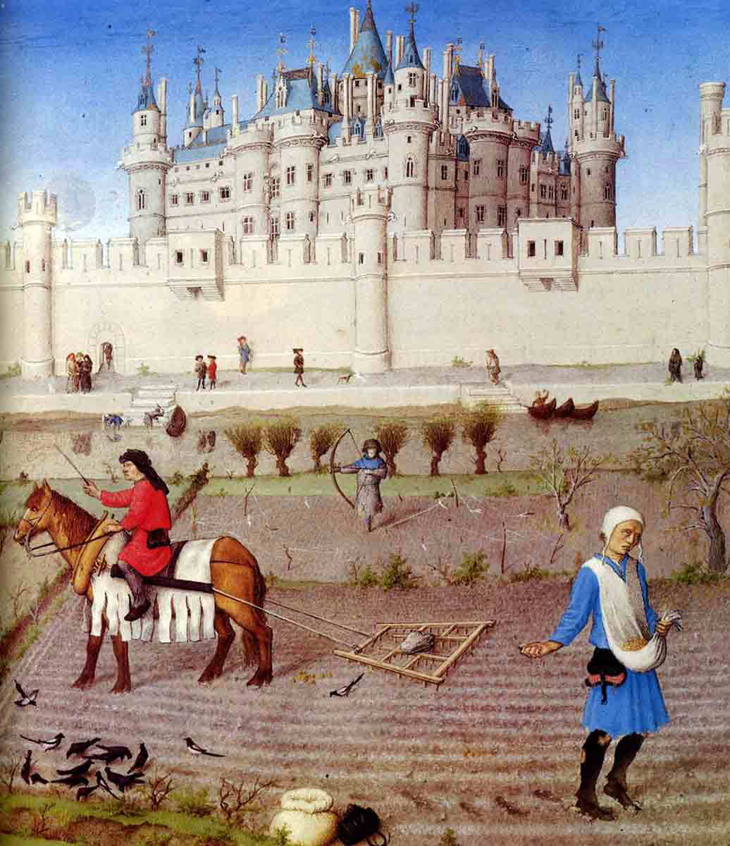 middle ages europe painting