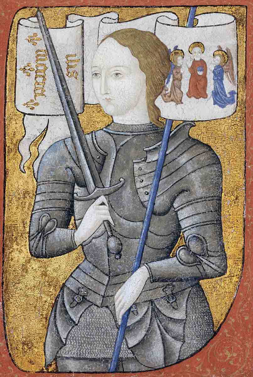 miniature joan of arc