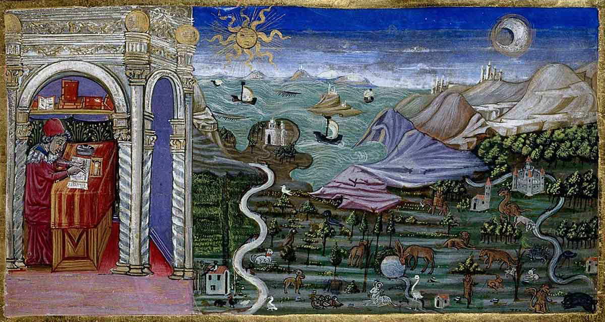 miniature pliny elder andrea da firenze