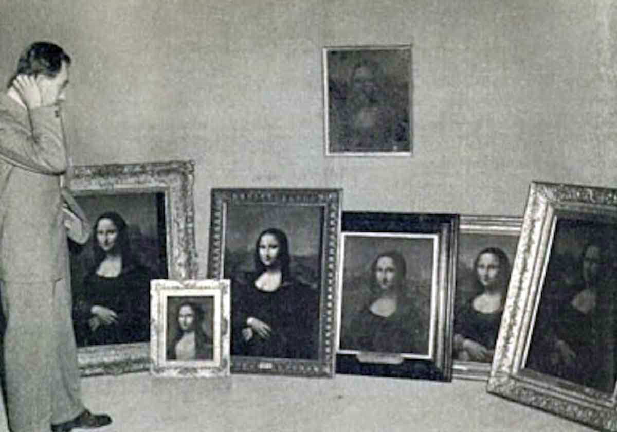 mona lisa forgeries