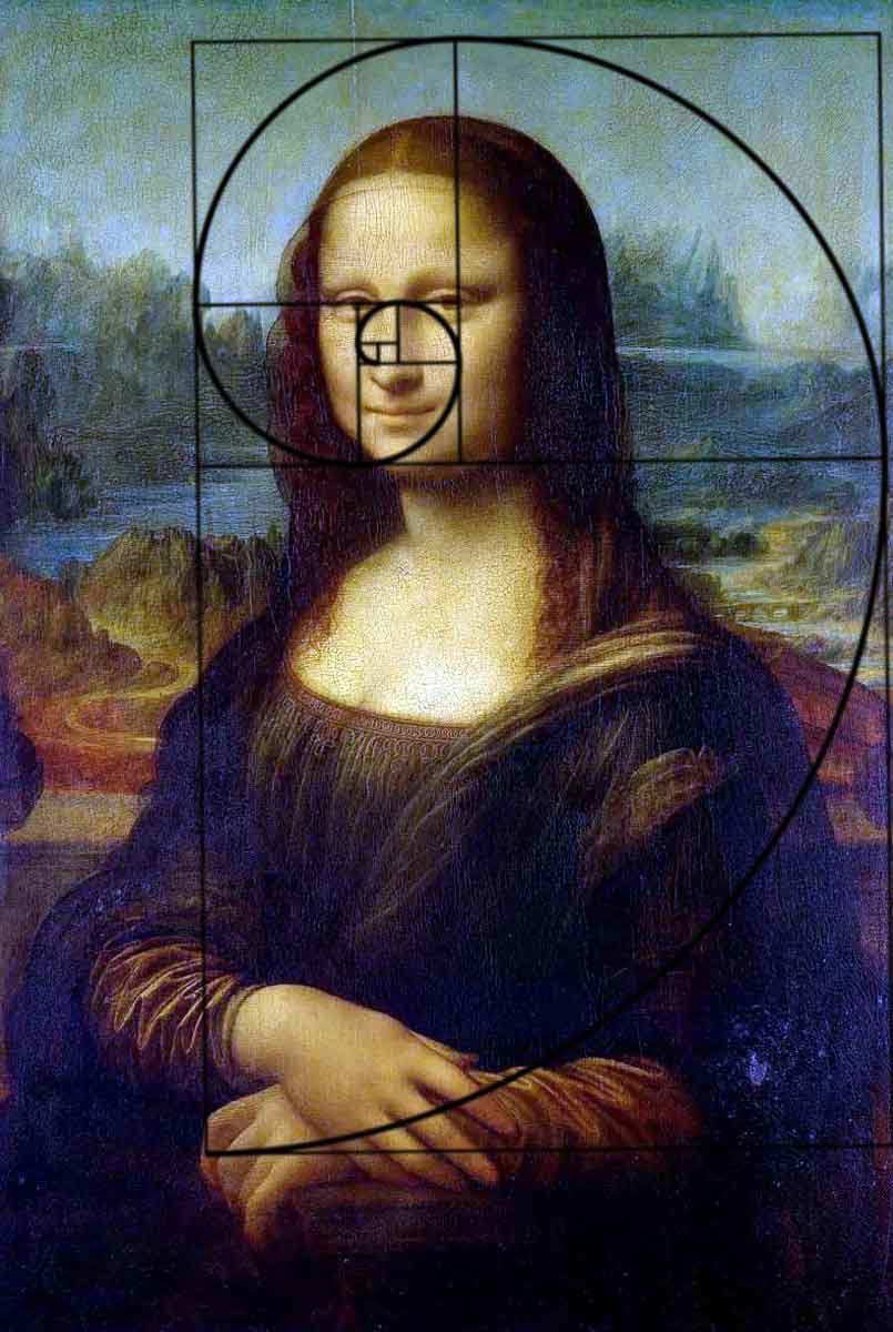 mona lisa golden ratio