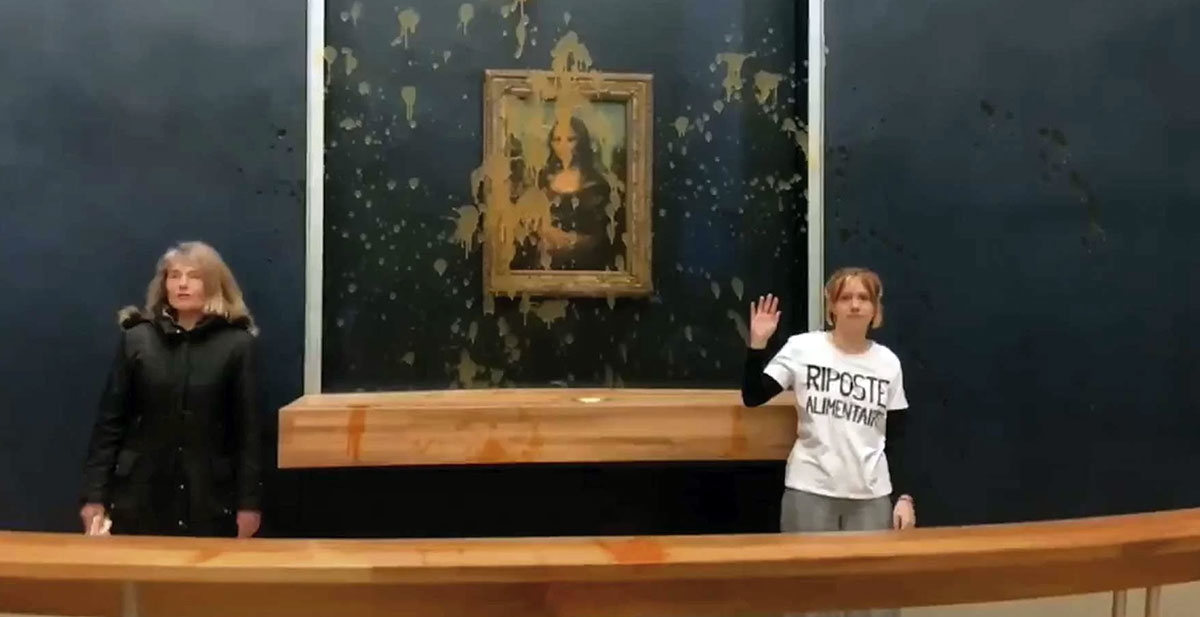 mona lisa soup protest