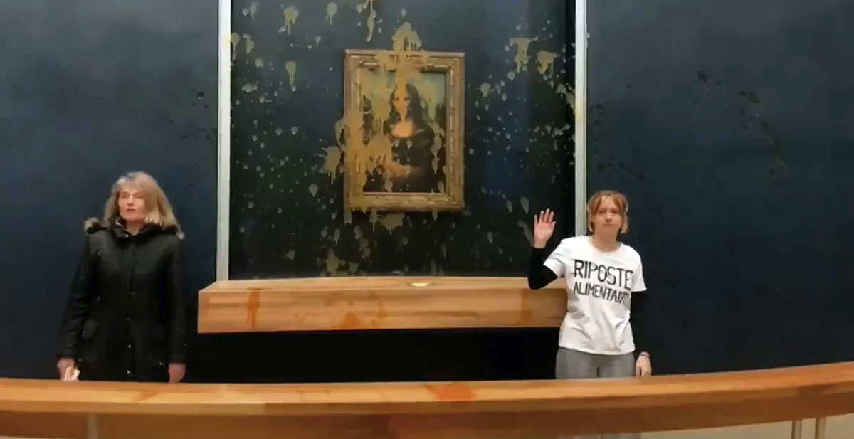 mona lisa soup protest