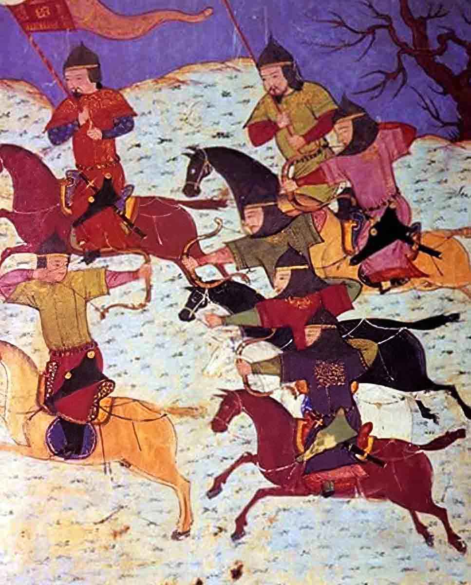 mongol archers medieval battle