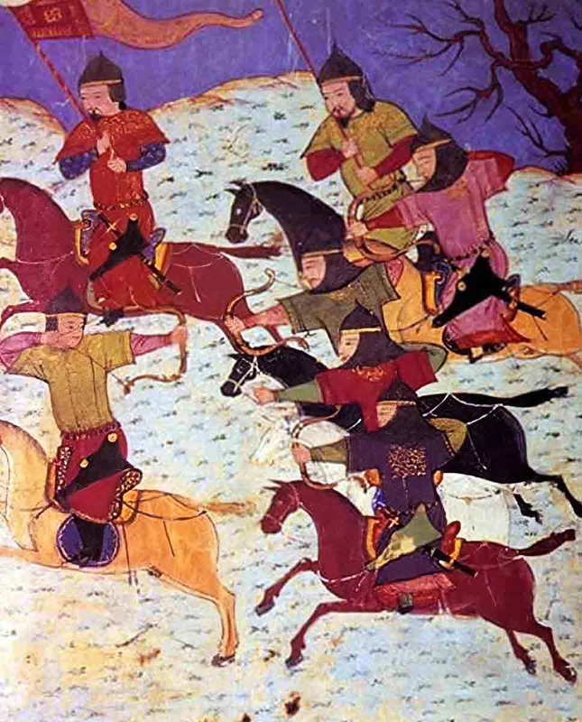 mongol archers medieval battle