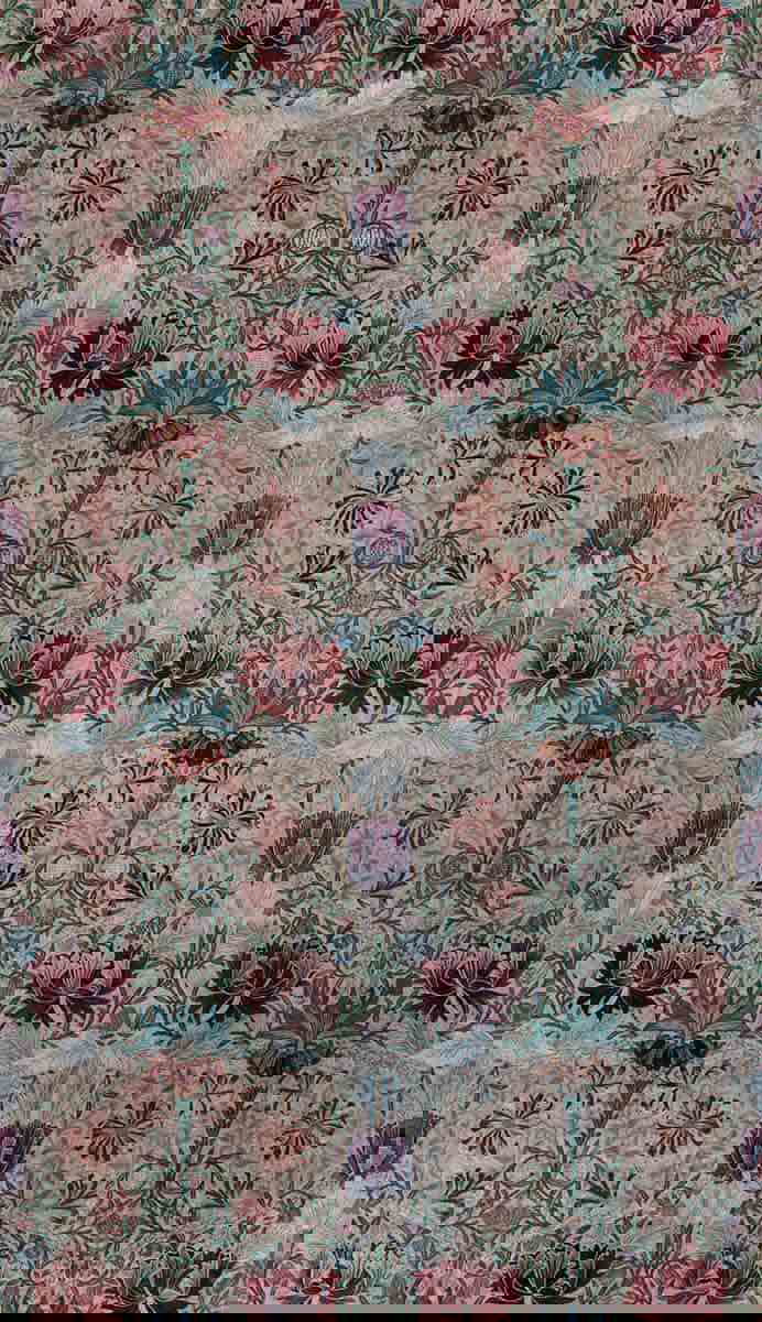 morris honeysuckle embroidery