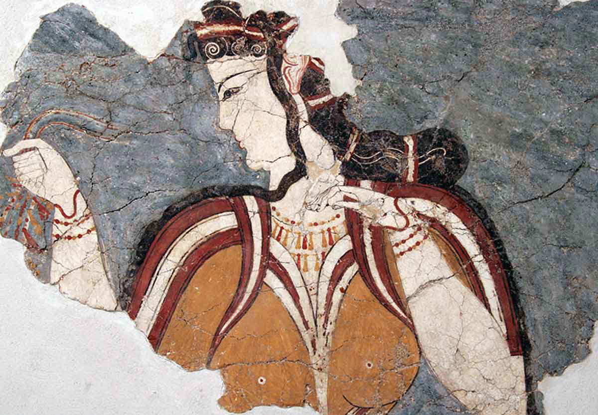mycenaean lady