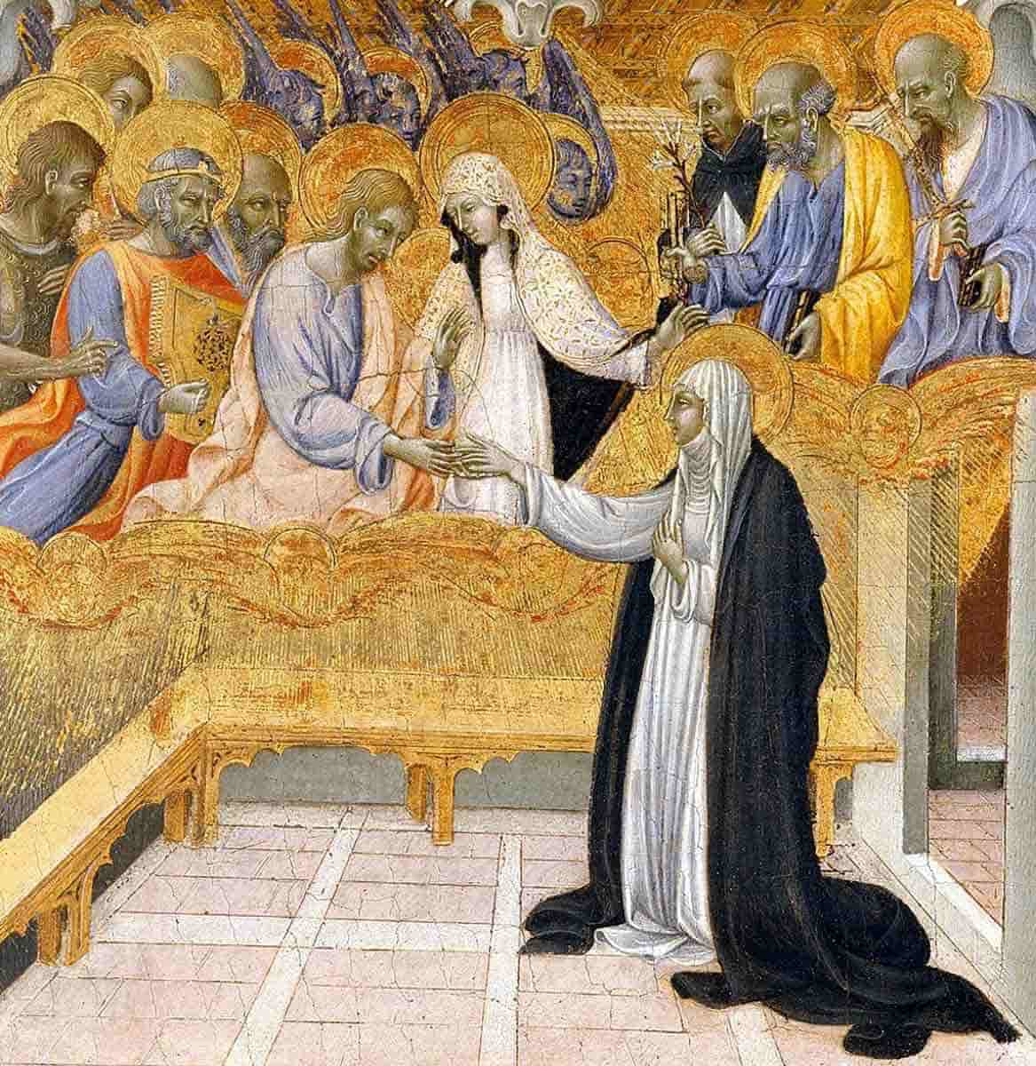 mystical marriage saint catherine giovanni di paolo