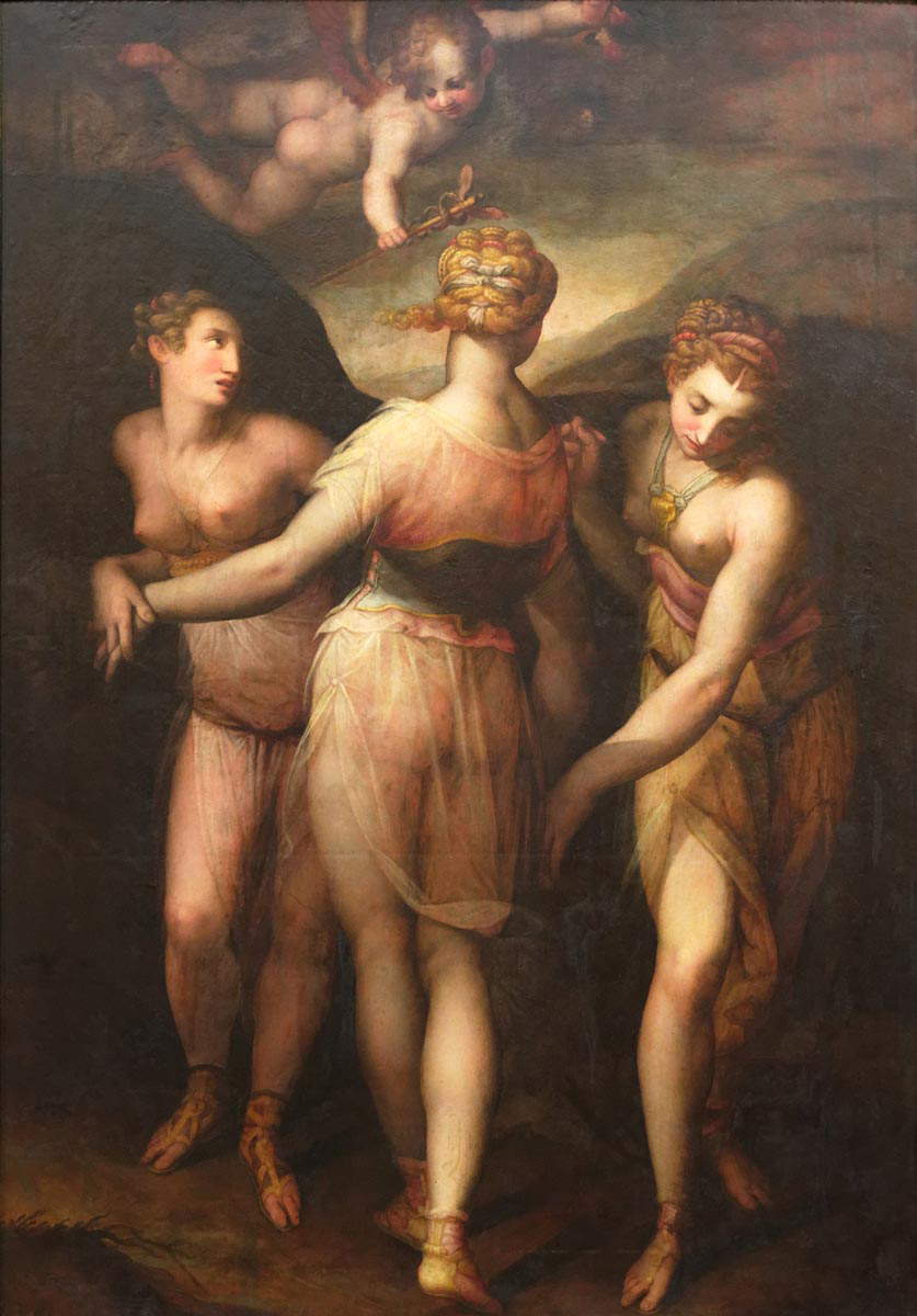 naldini three graces painting
