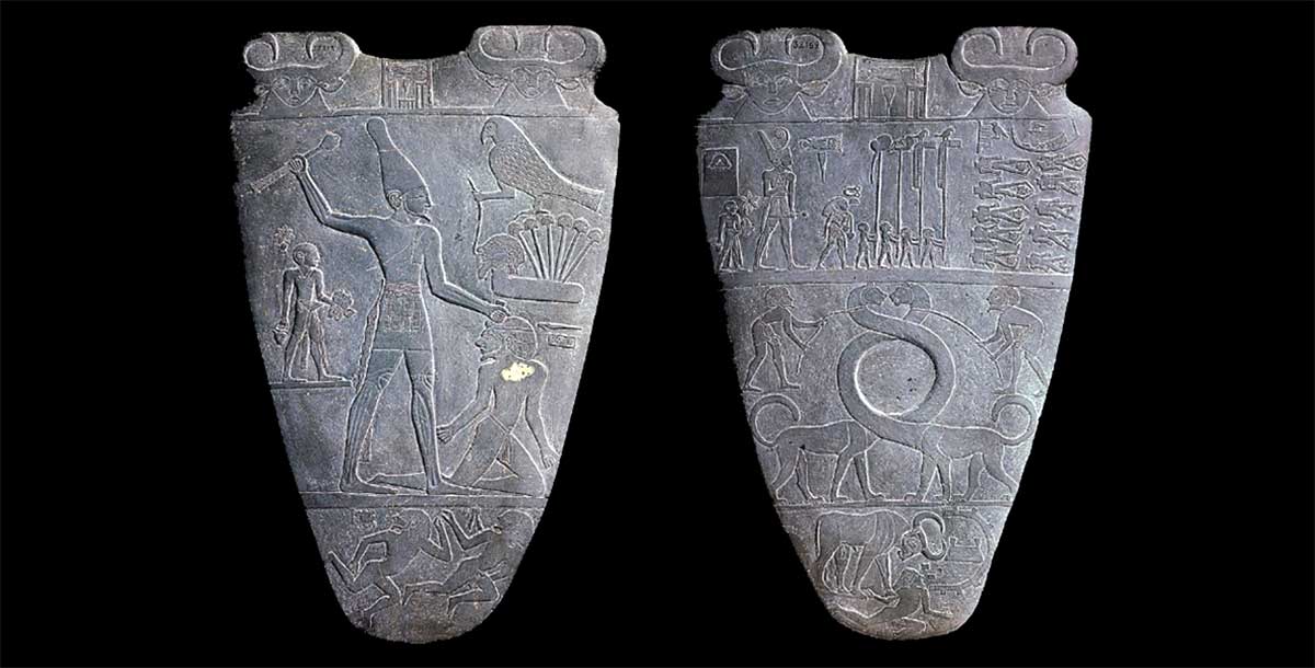narmer palette eygpytian artefact