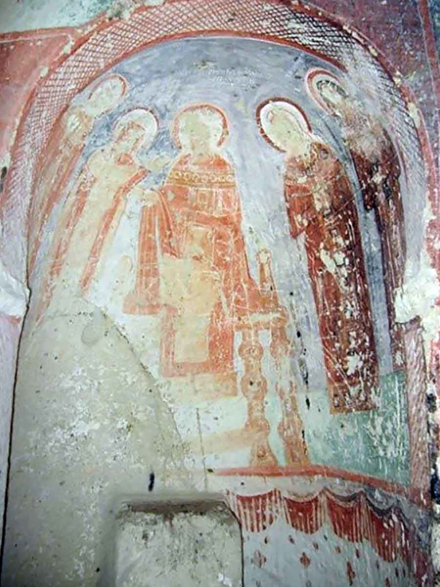 nikephoros phokas wall painting