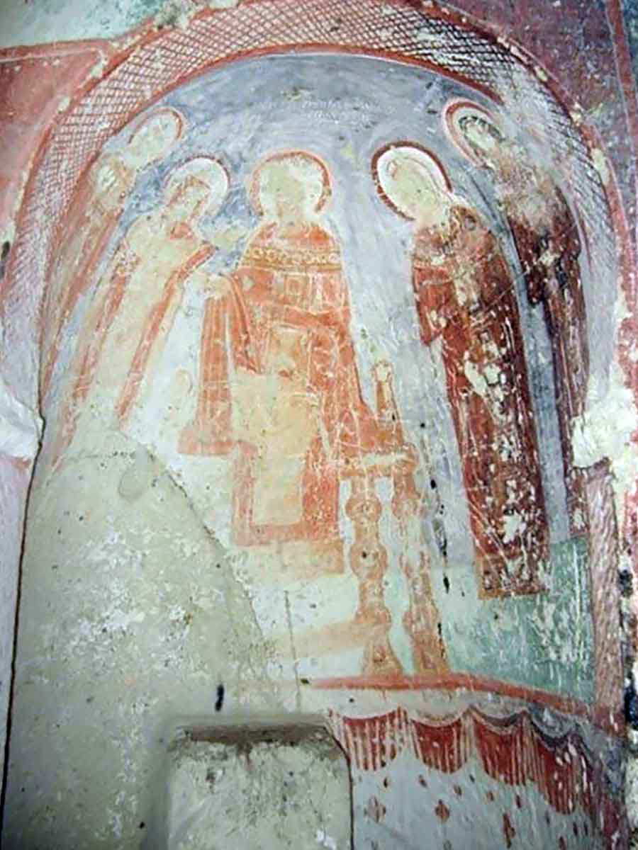 nikephoros phokas wall painting