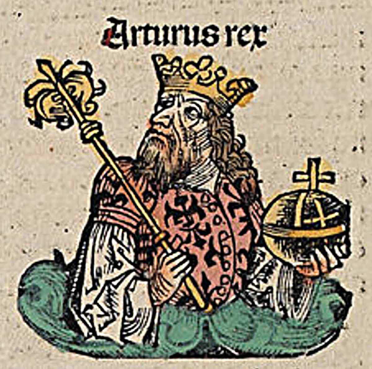 nuremberg chronicles king arthur