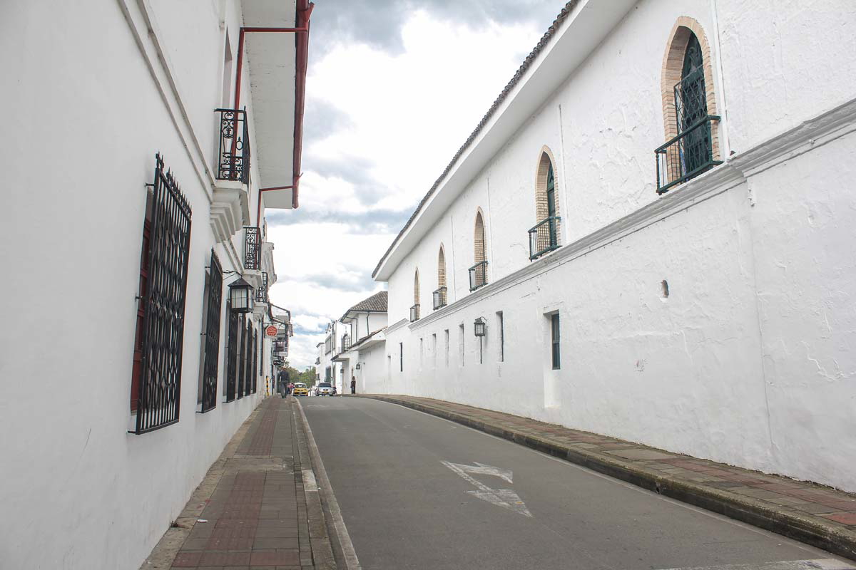 old town popayan street