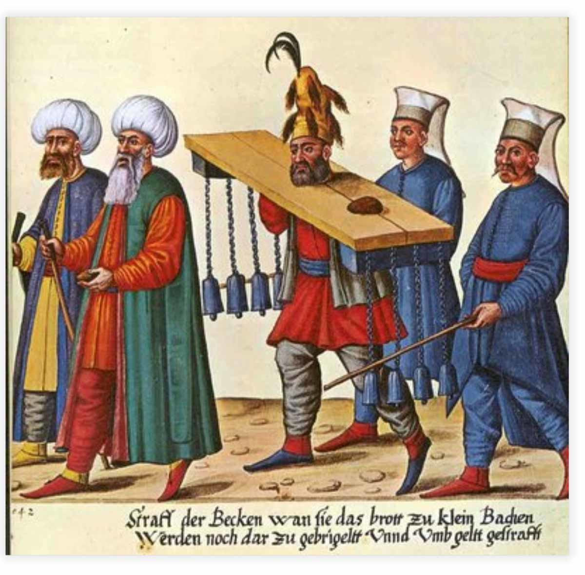 ottoman empire pillory stocks