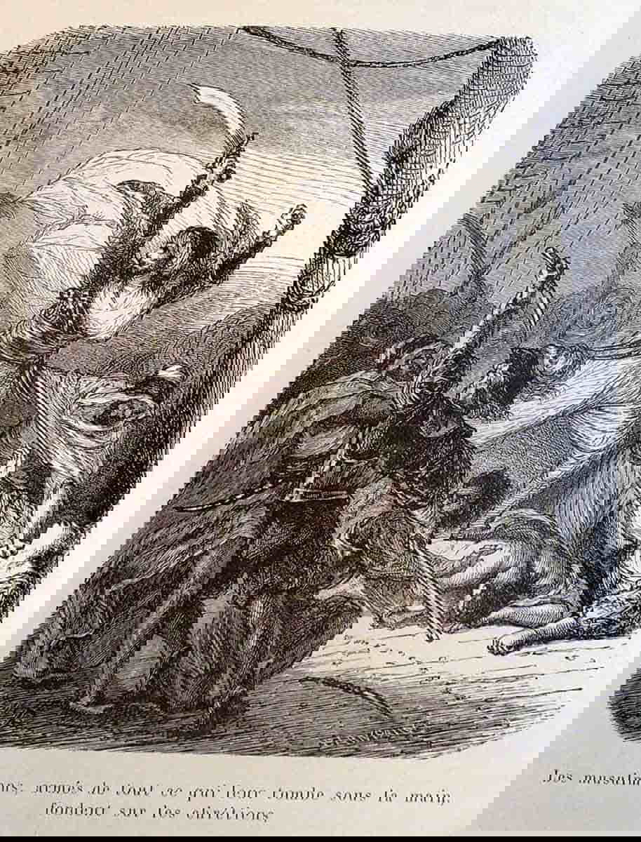 ottomans storming a galley