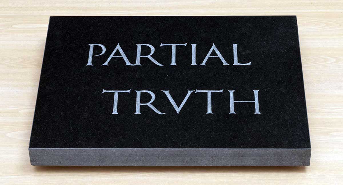 partial truth nauman