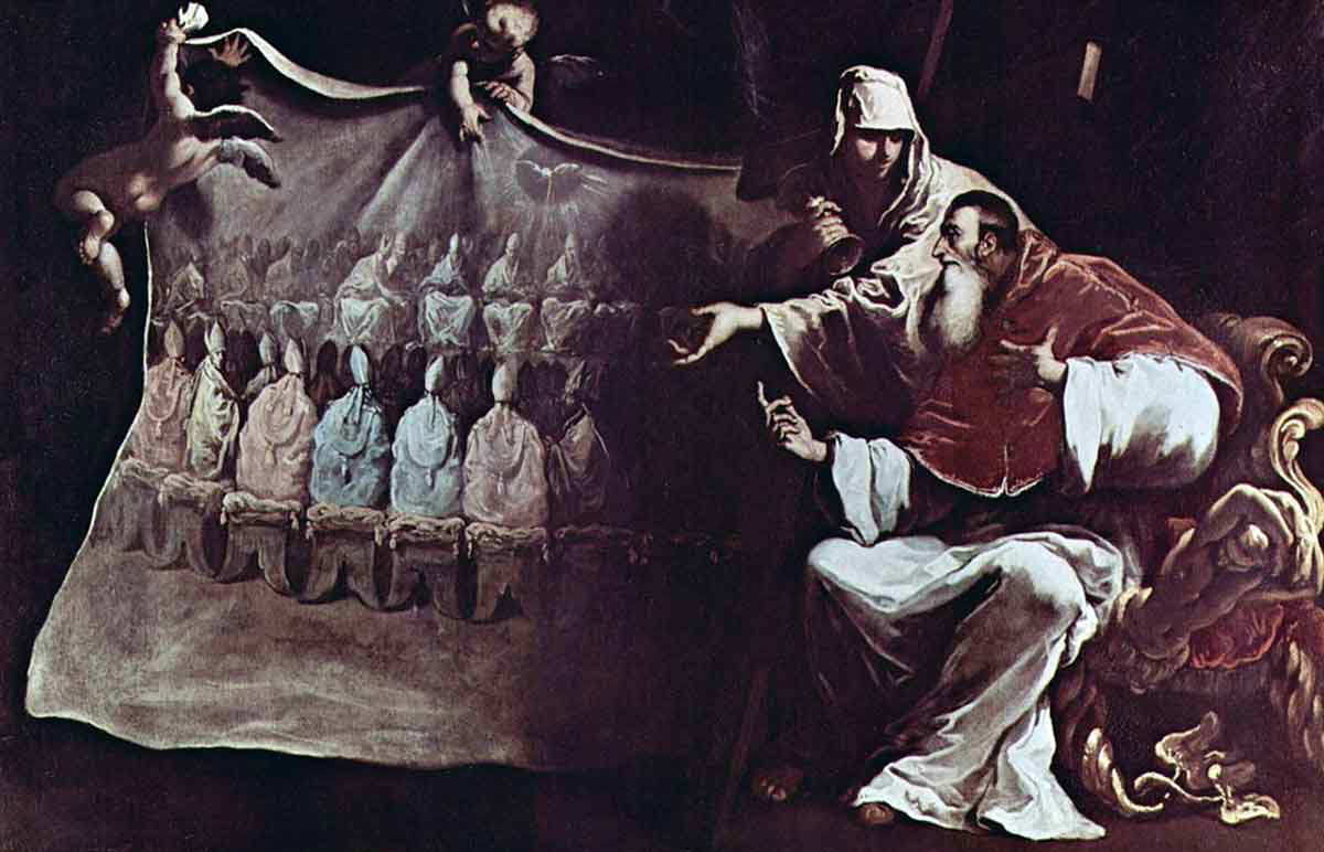 paulus iii vision of trent sebastiano ricci