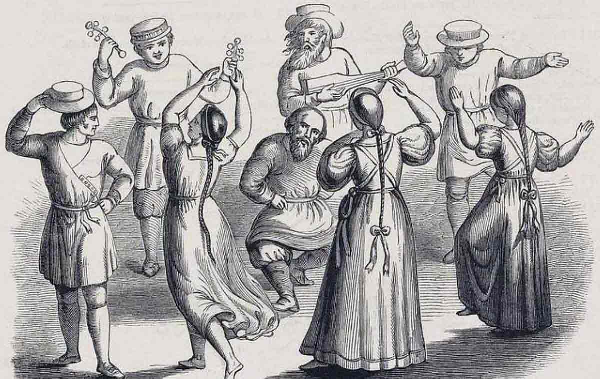 peasant folk dance
