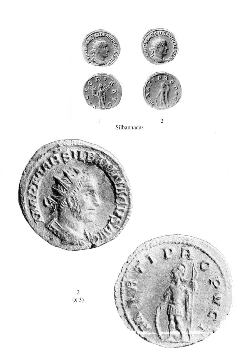 photo second coin silbannacus mars roman emperor