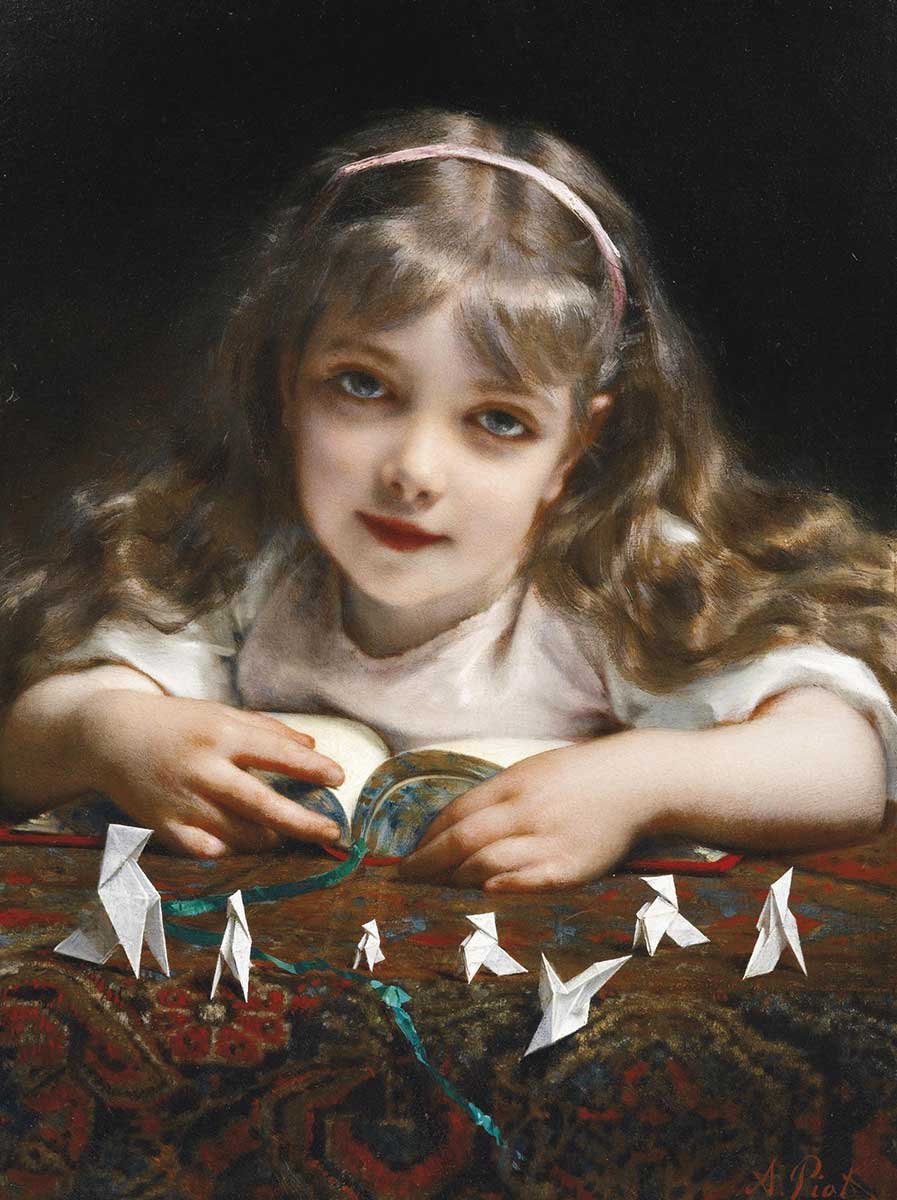 piot girl painting