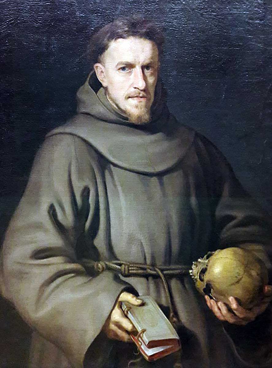 portrait franciscan friar monastic order