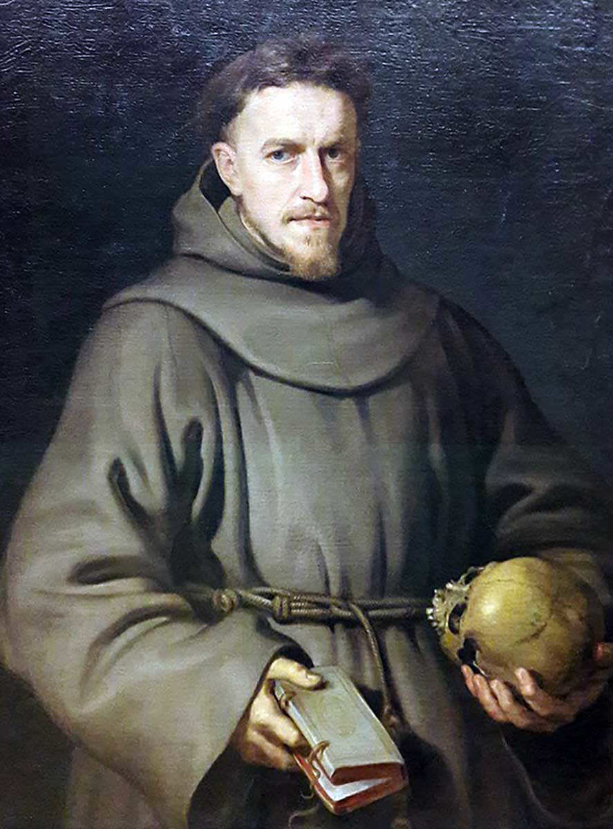 portrait franciscan friar monastic order
