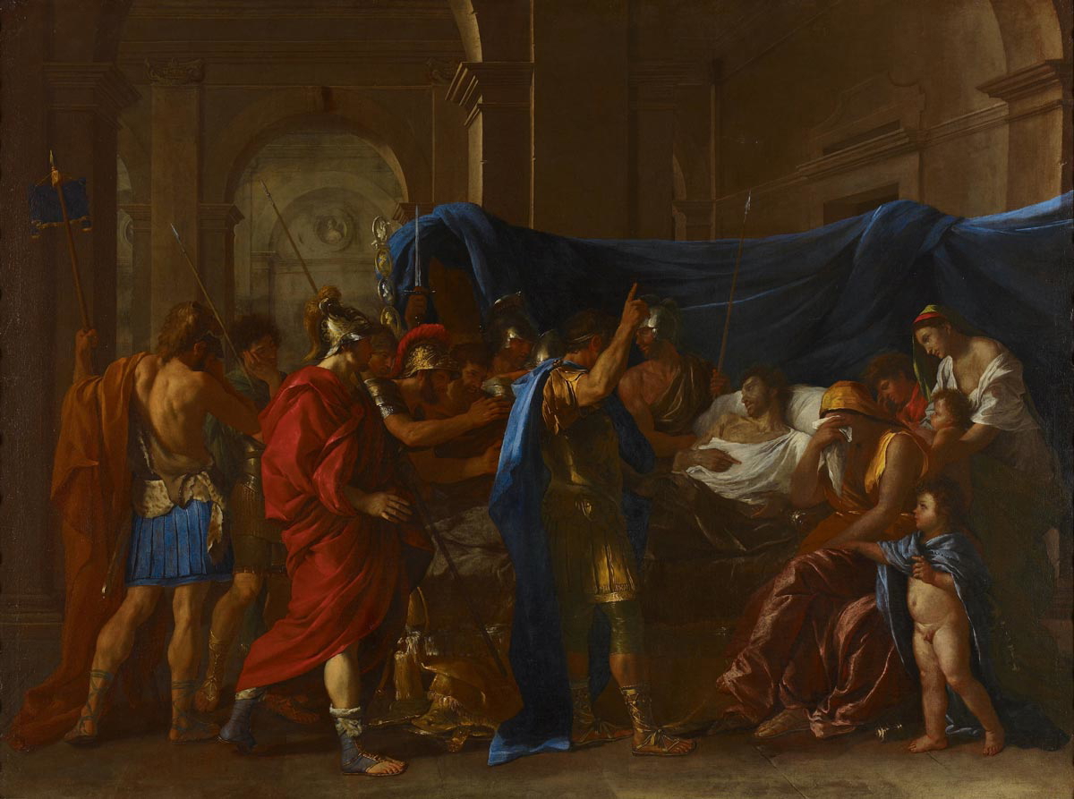 poussin death of germanicus