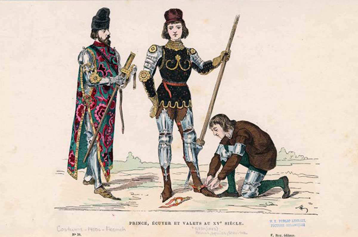 prince écuyer et valets