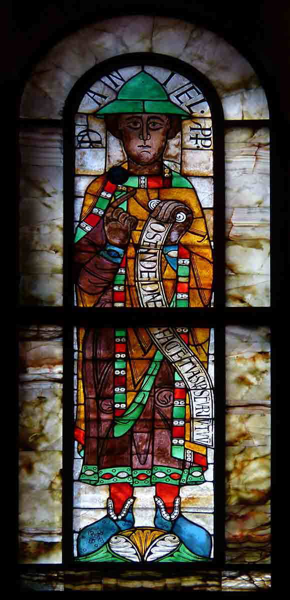 prophet daniel stained glass
