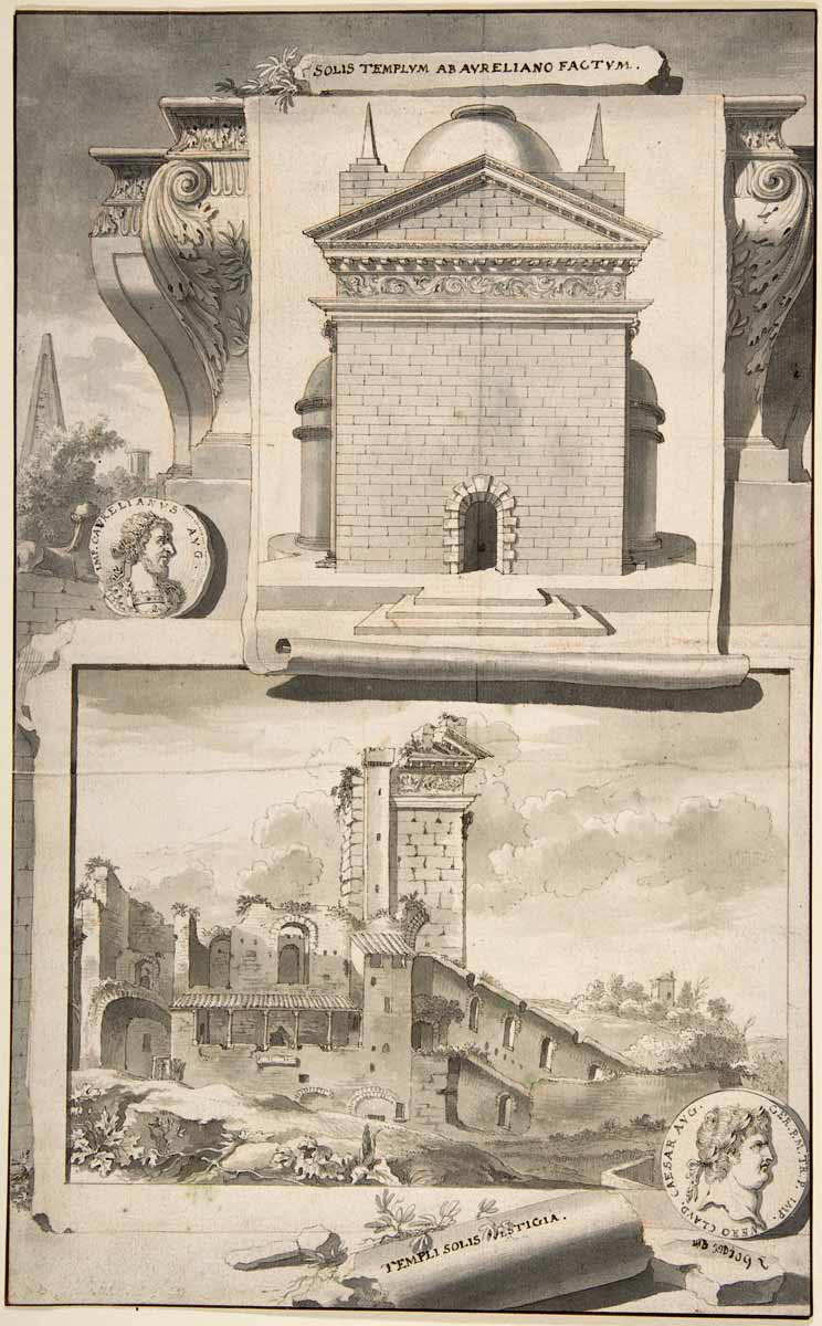 reconstruction aurelian temple sun ruins