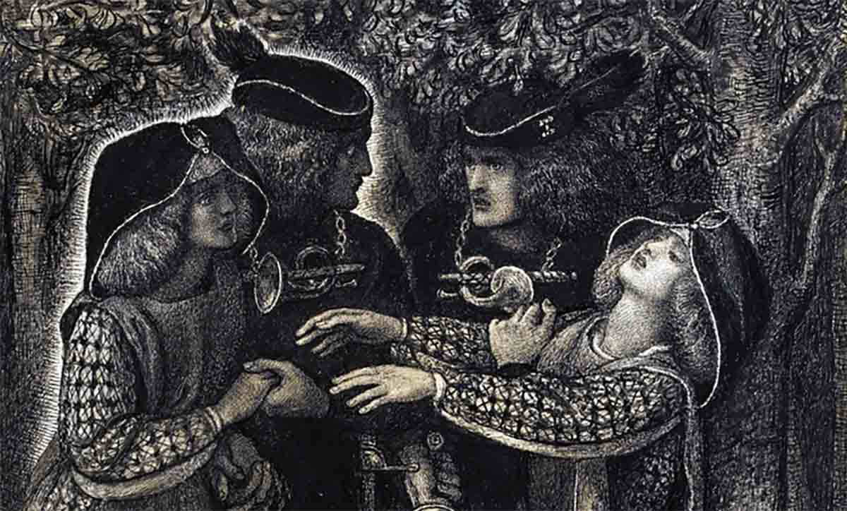 rossetti how they met themselves