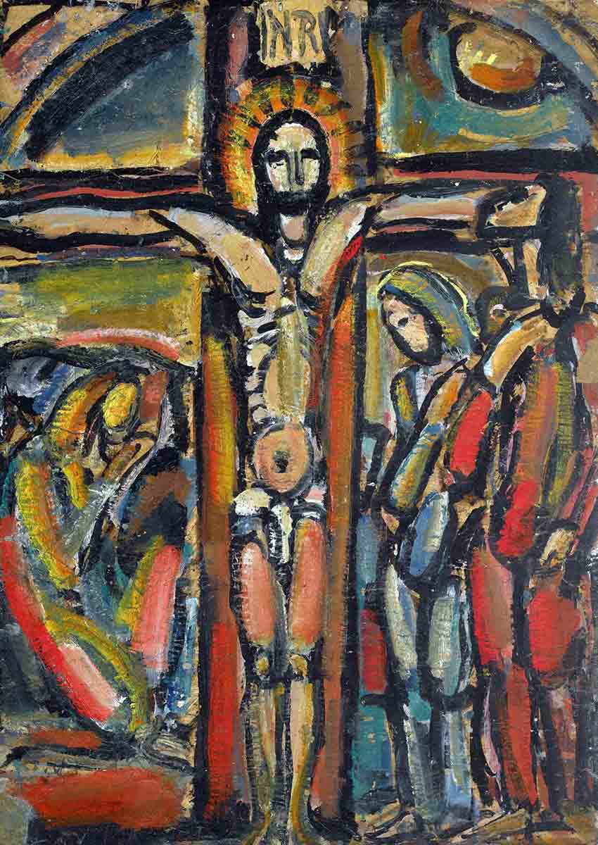 rouault crucifixion painting