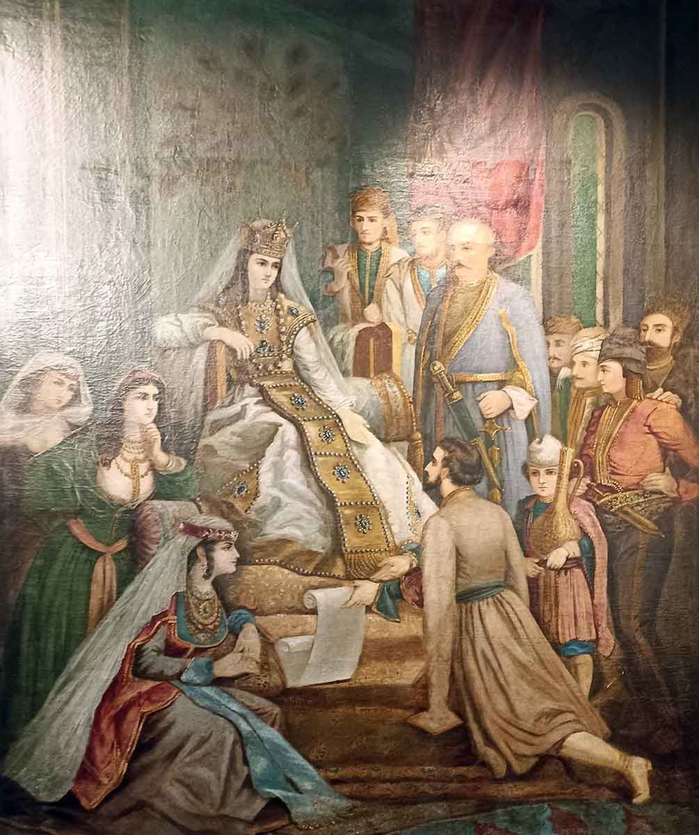 rustaveli tamar georgia