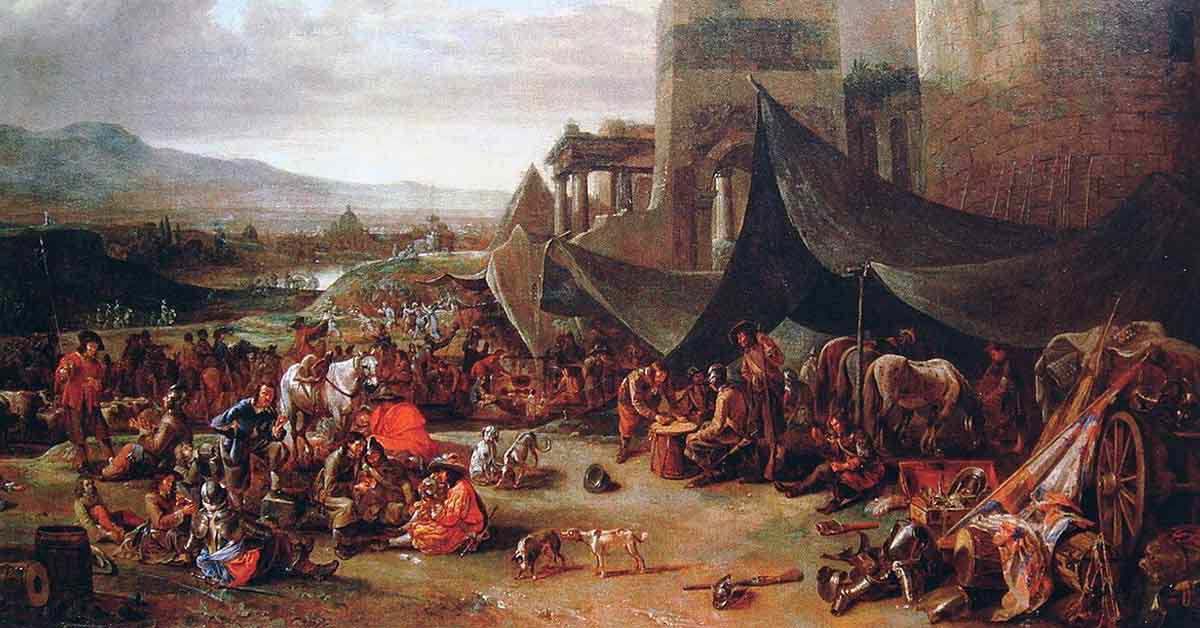 sack of rome johannes lingelbach