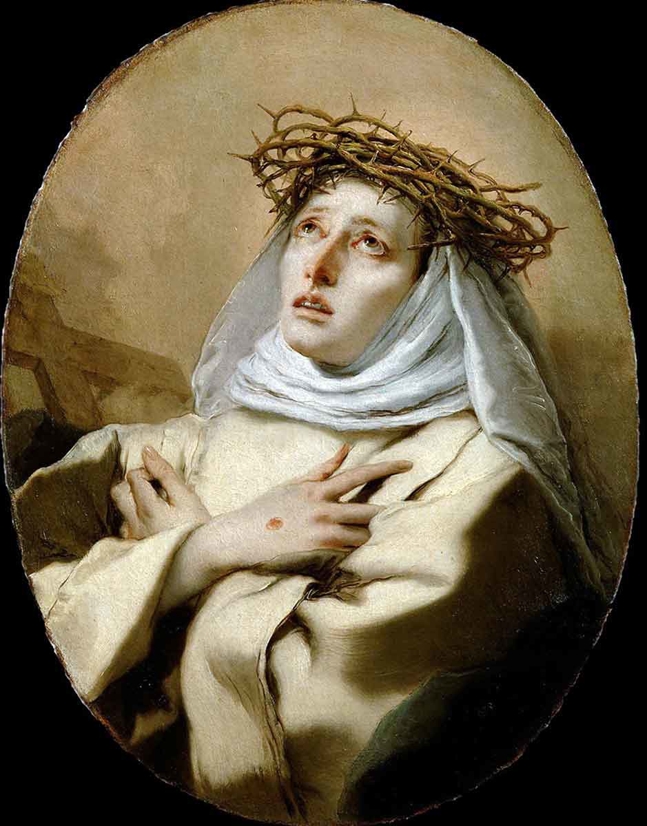 saint catherine of siena giovanni battista tiepolo