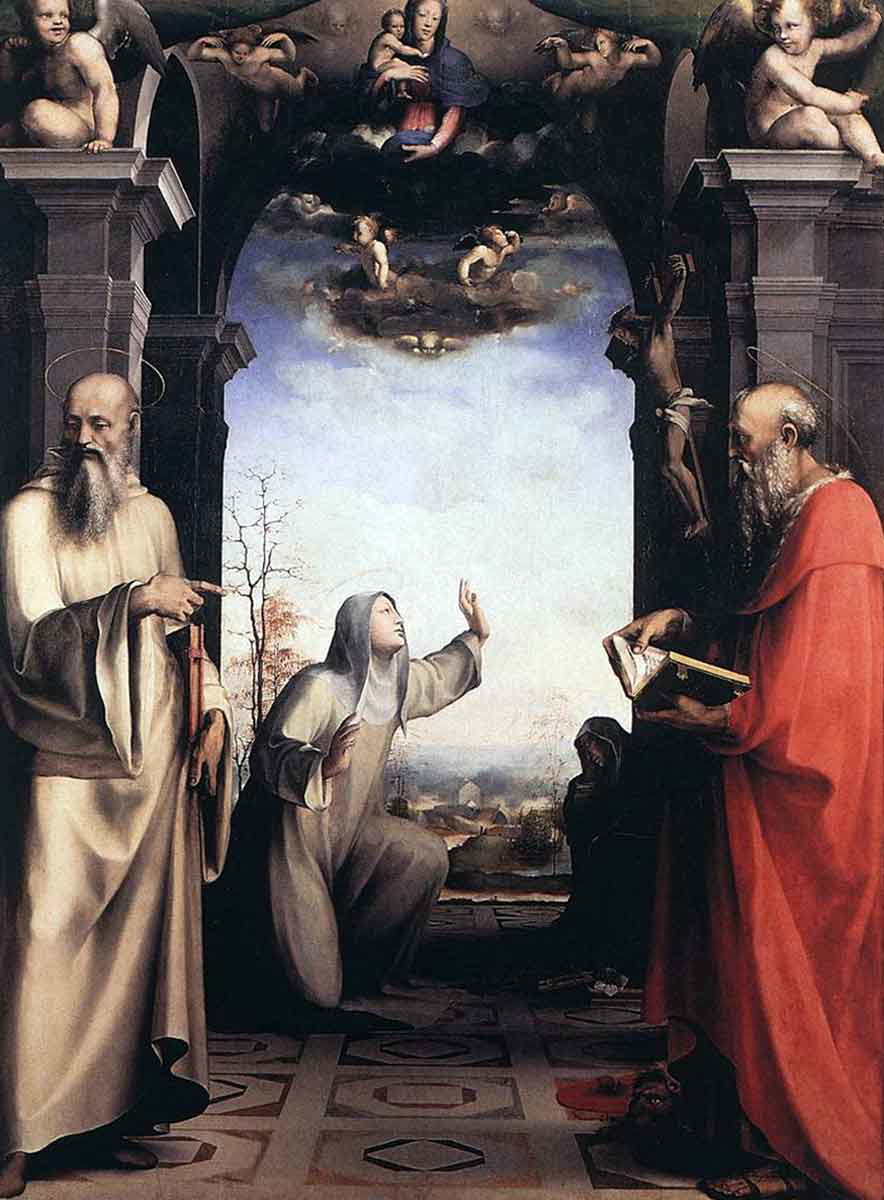 saint catherine of siena stigmata domenico beccafumi
