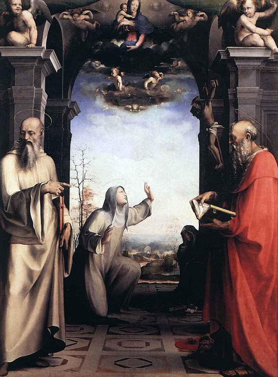 saint catherine of siena stigmata domenico beccafumi
