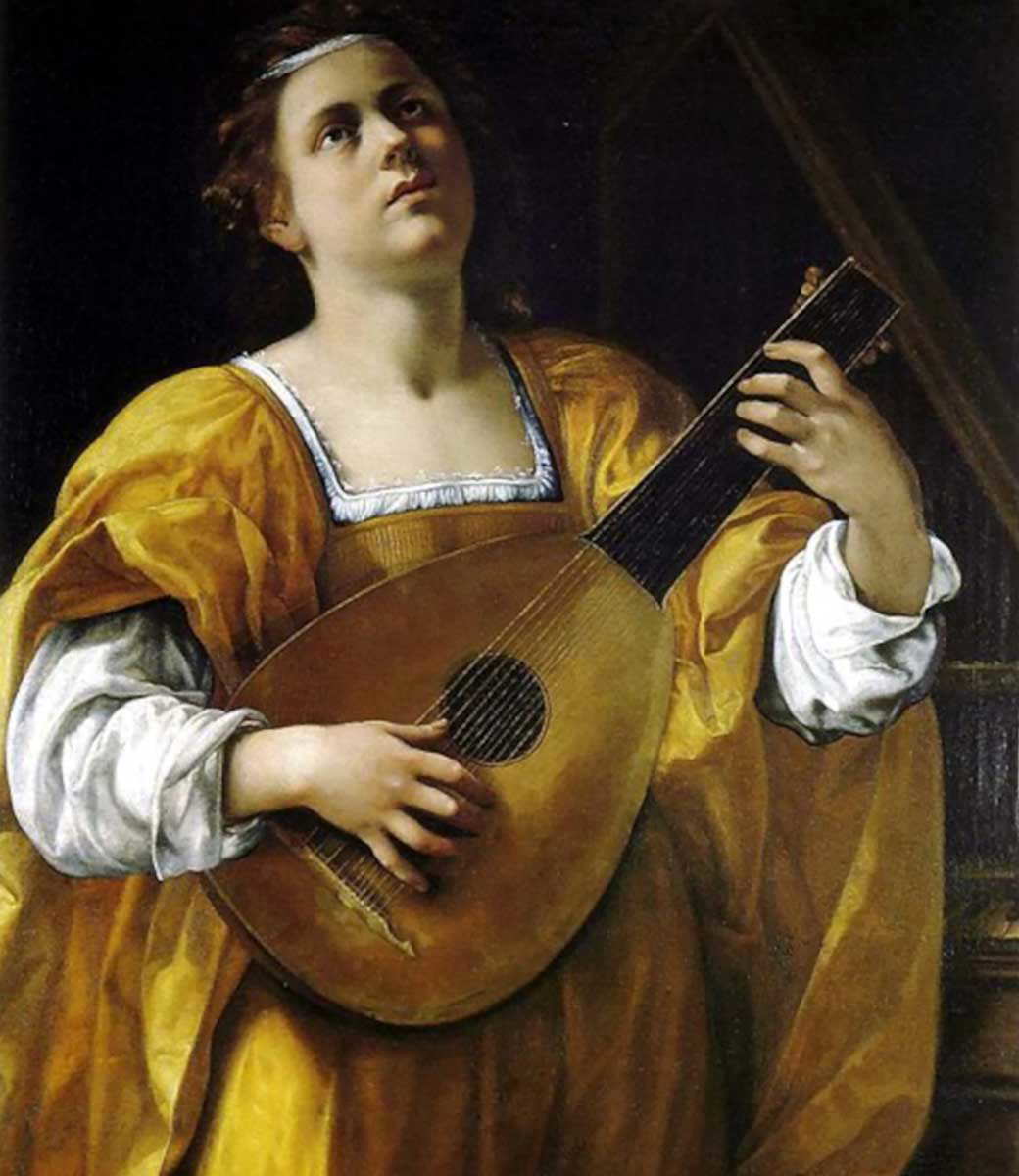 saint cecilia artemisia gentileschi