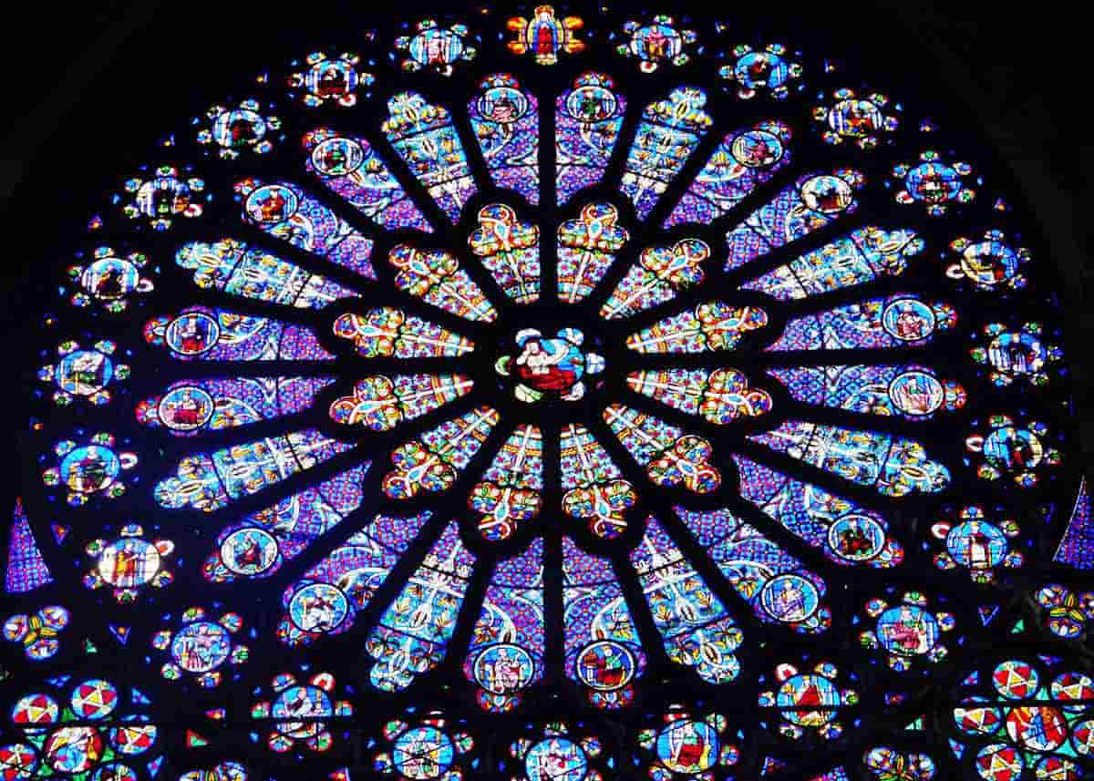 saint denis rose window 12th century renaissance