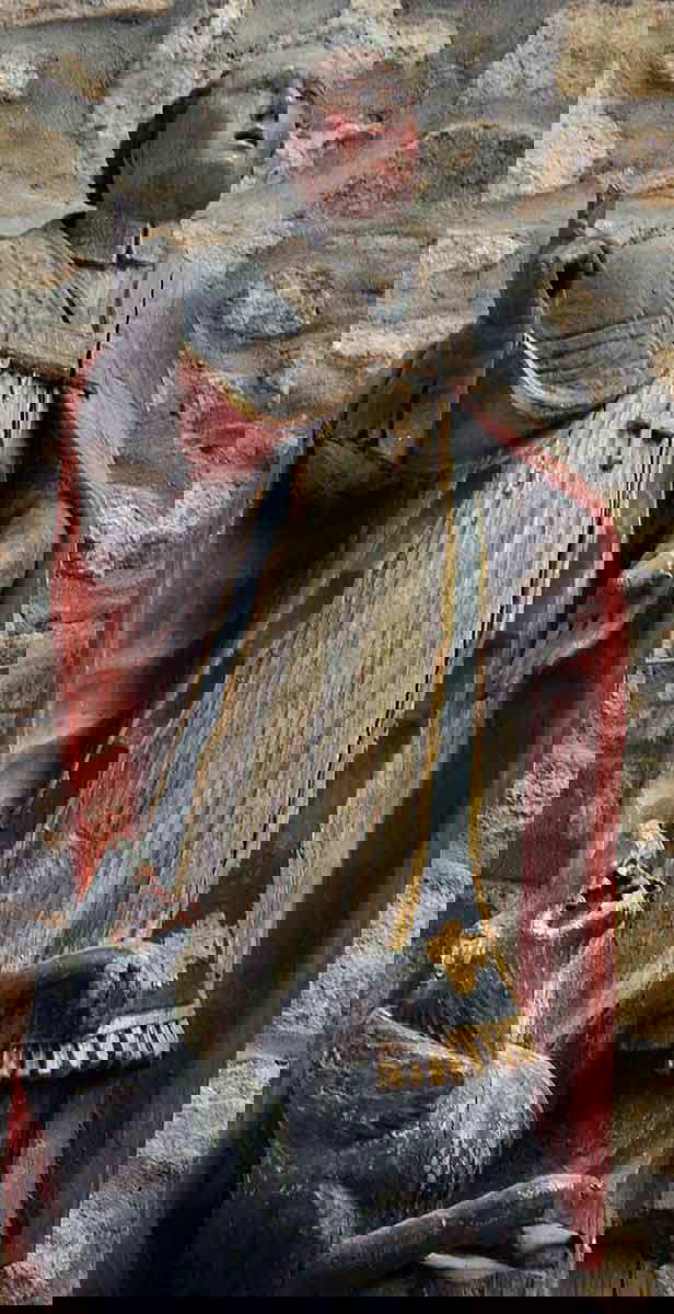 saint efflam depiction carnoet brittany