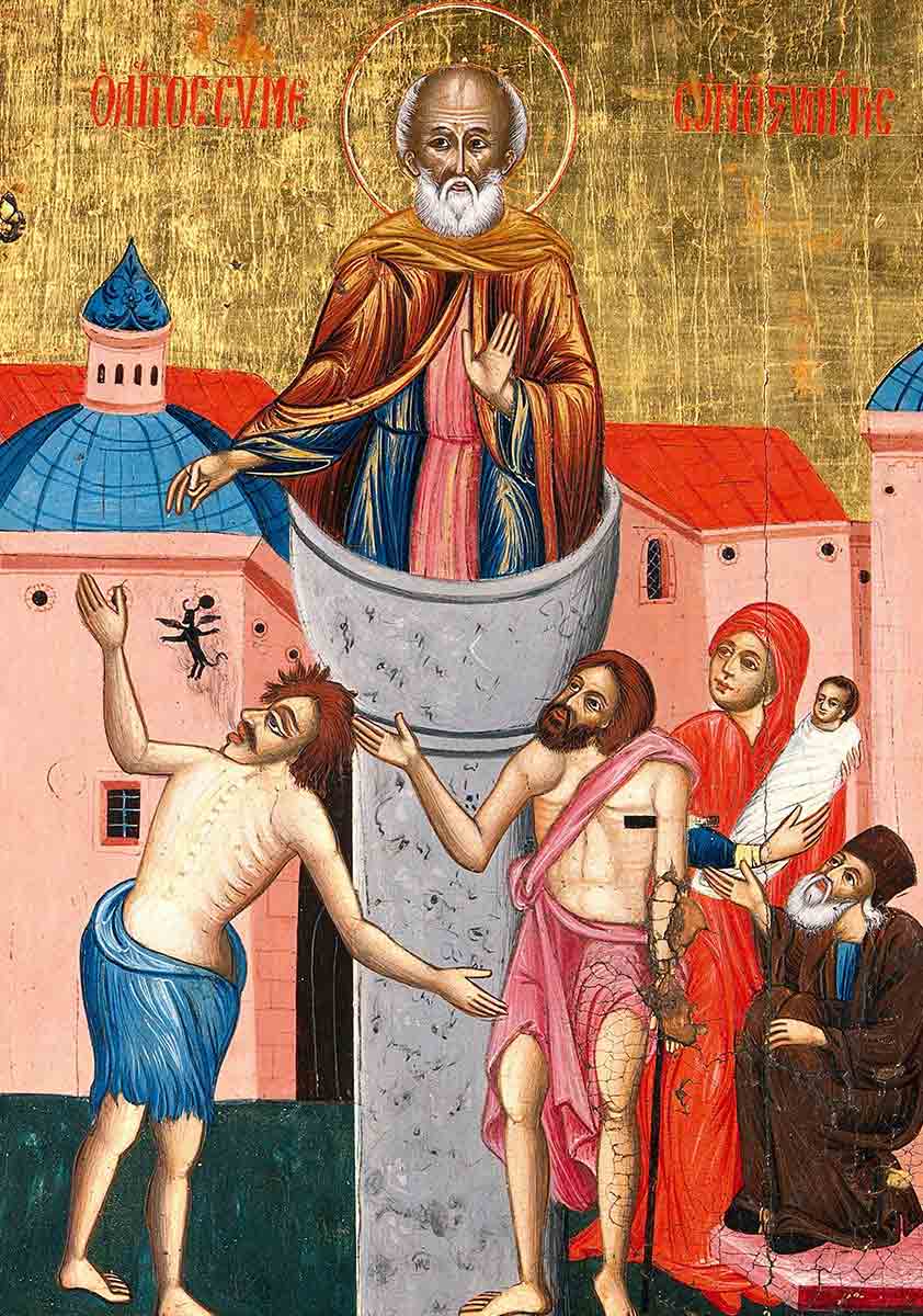 saint simeon stylites icon