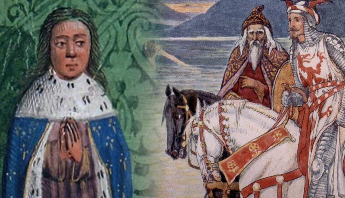 king arthur lady lake excalibur henry gilbert