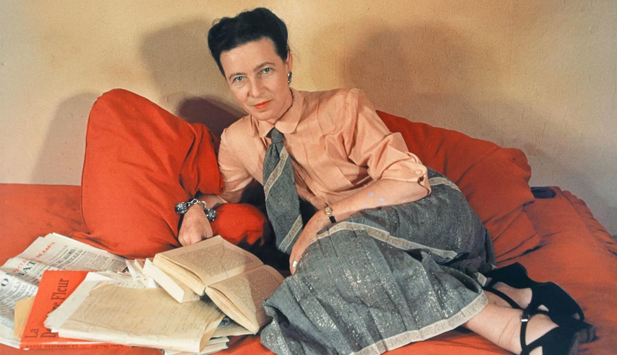 simone de beauvoir photo