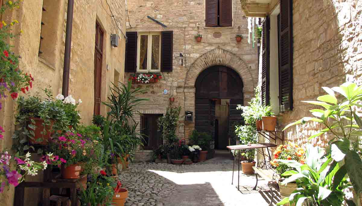 spello umbria italy