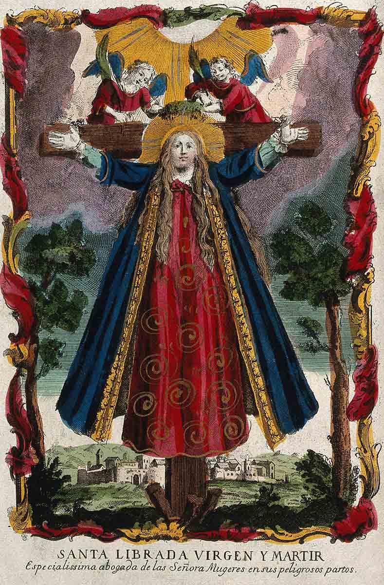 st wilgefortis illustration