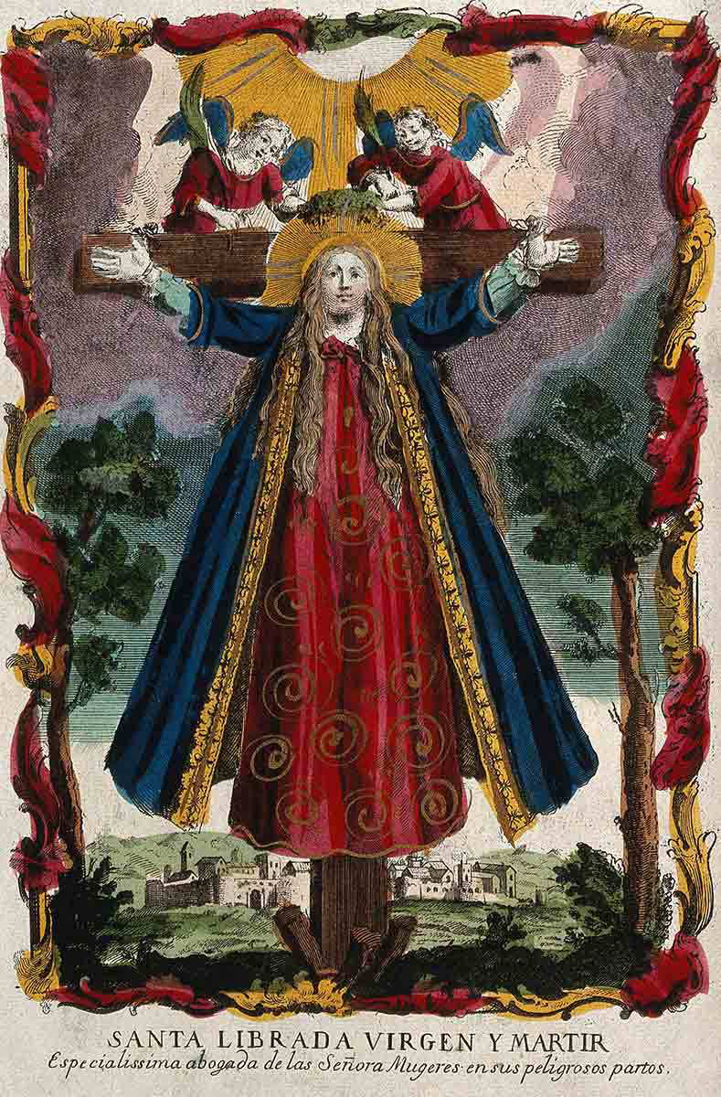 st wilgefortis illustration