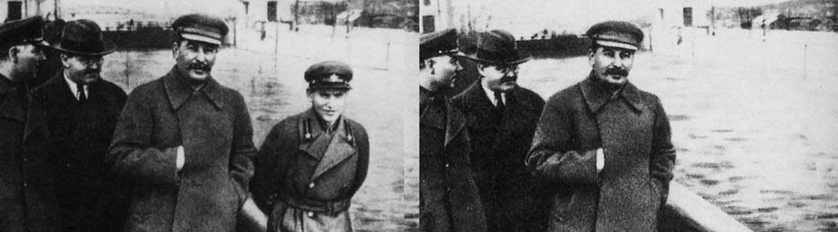 stalin photo damnatio