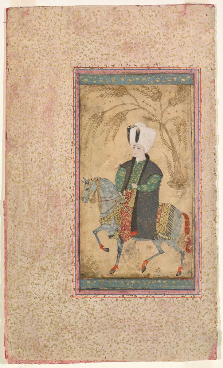 sultan osman ii horseback